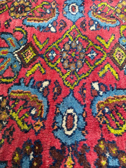 Mahal carpet late mid century 82x58cm