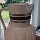 Large glazed stoneware pitcher signed, 1950-60 period