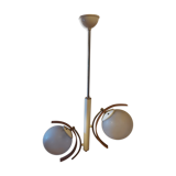 Vintage suspension lamp 50s