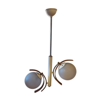 Vintage suspension lamp 50s