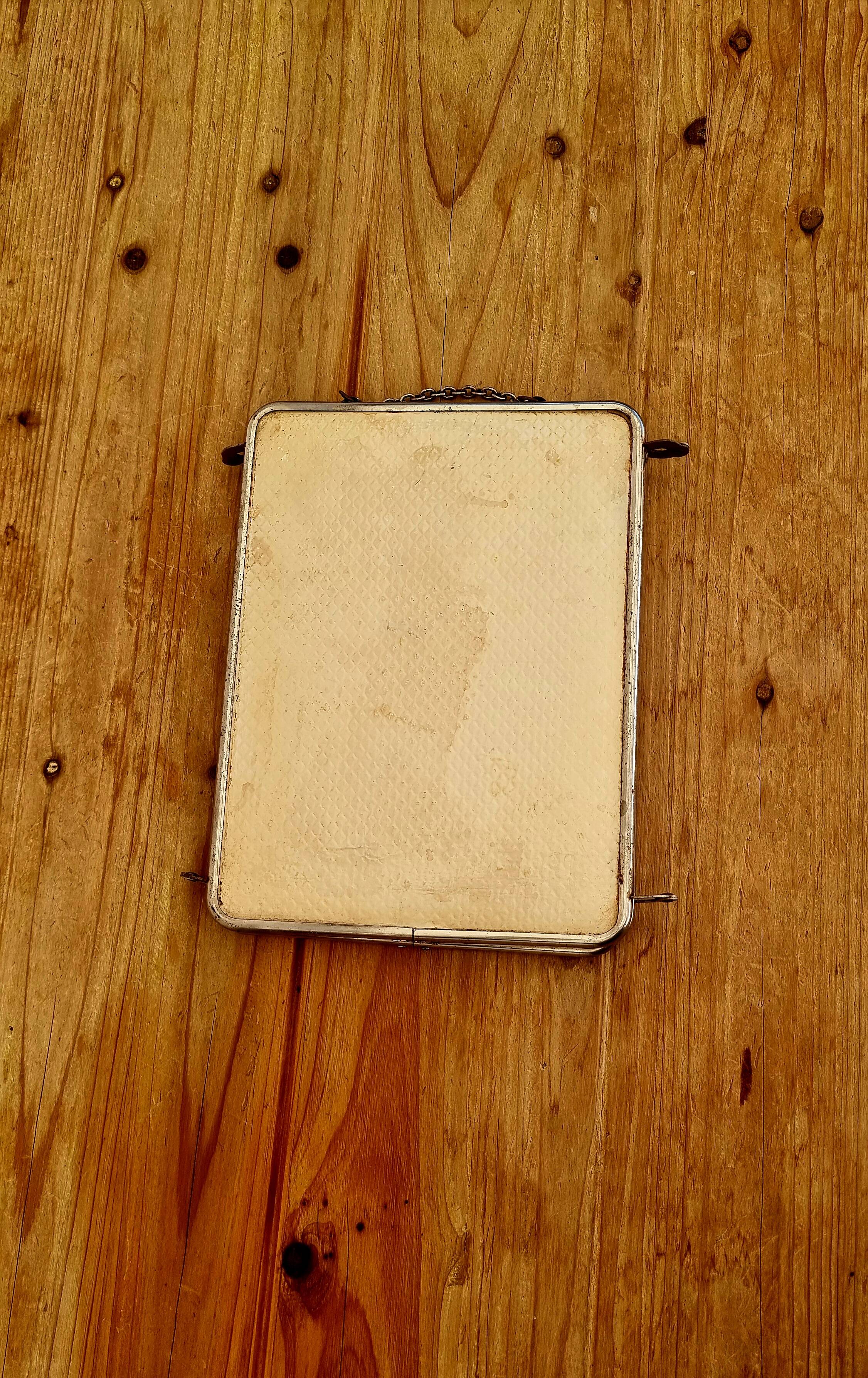 Miroir triptyque pliant vintage