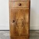Art deco bedside table with drawer