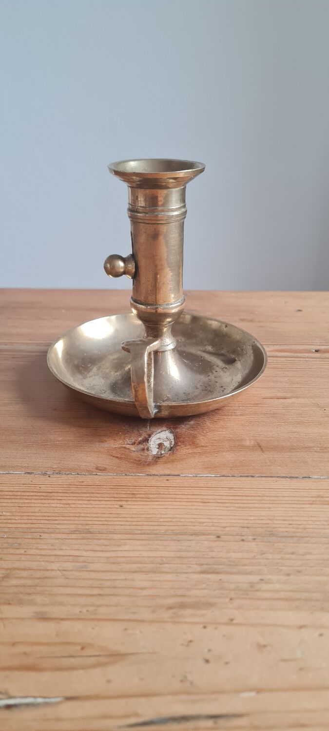 Brass candle holder