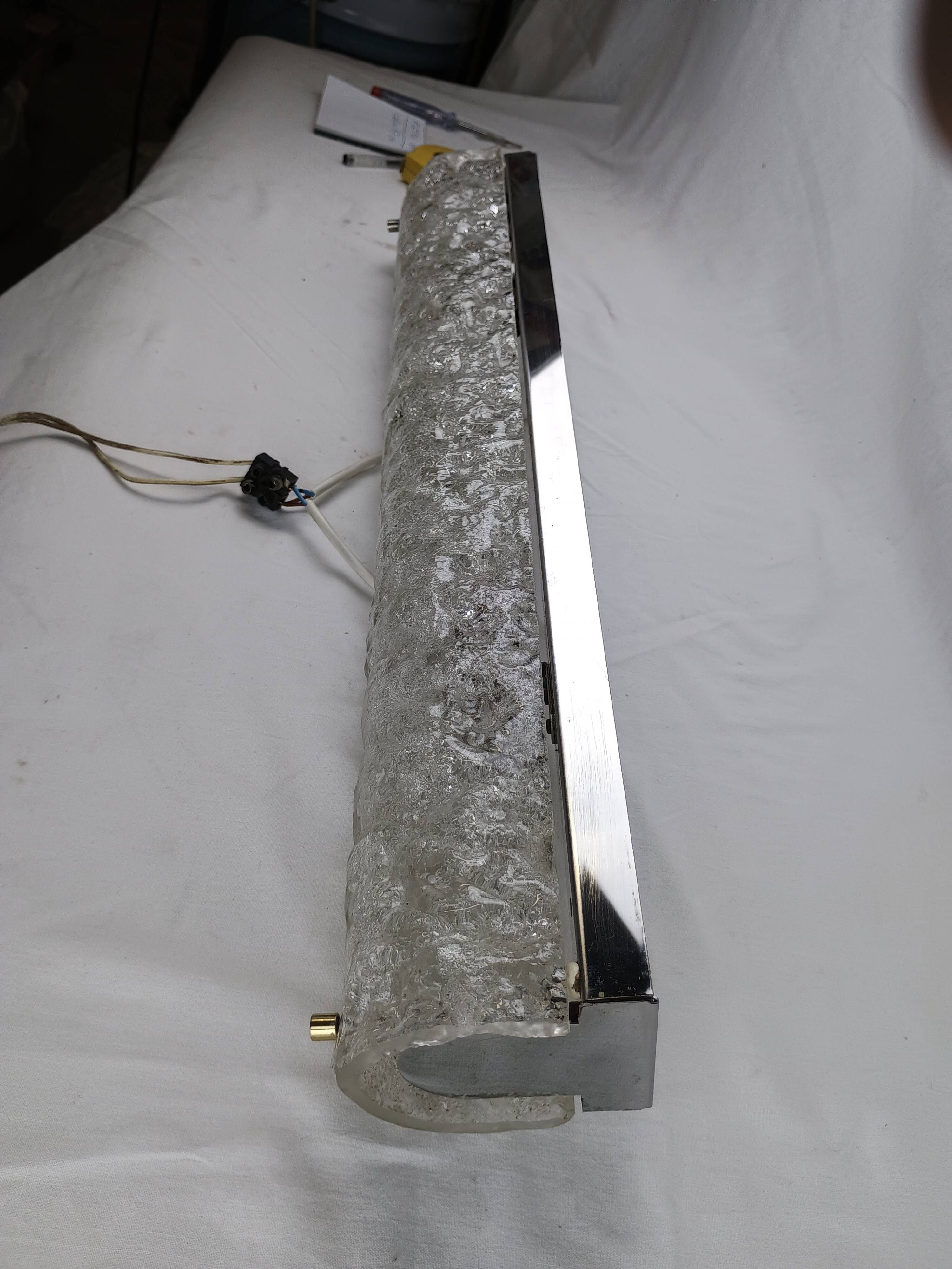 Vintage wall light signed Kalmar, Austria, 1950s