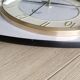 Pendulum, white formica clock, triangle shape, vintage, functional