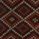 Anatolian handmade kilim rug 287 cm x 157 cm