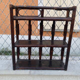 Rattan shelf