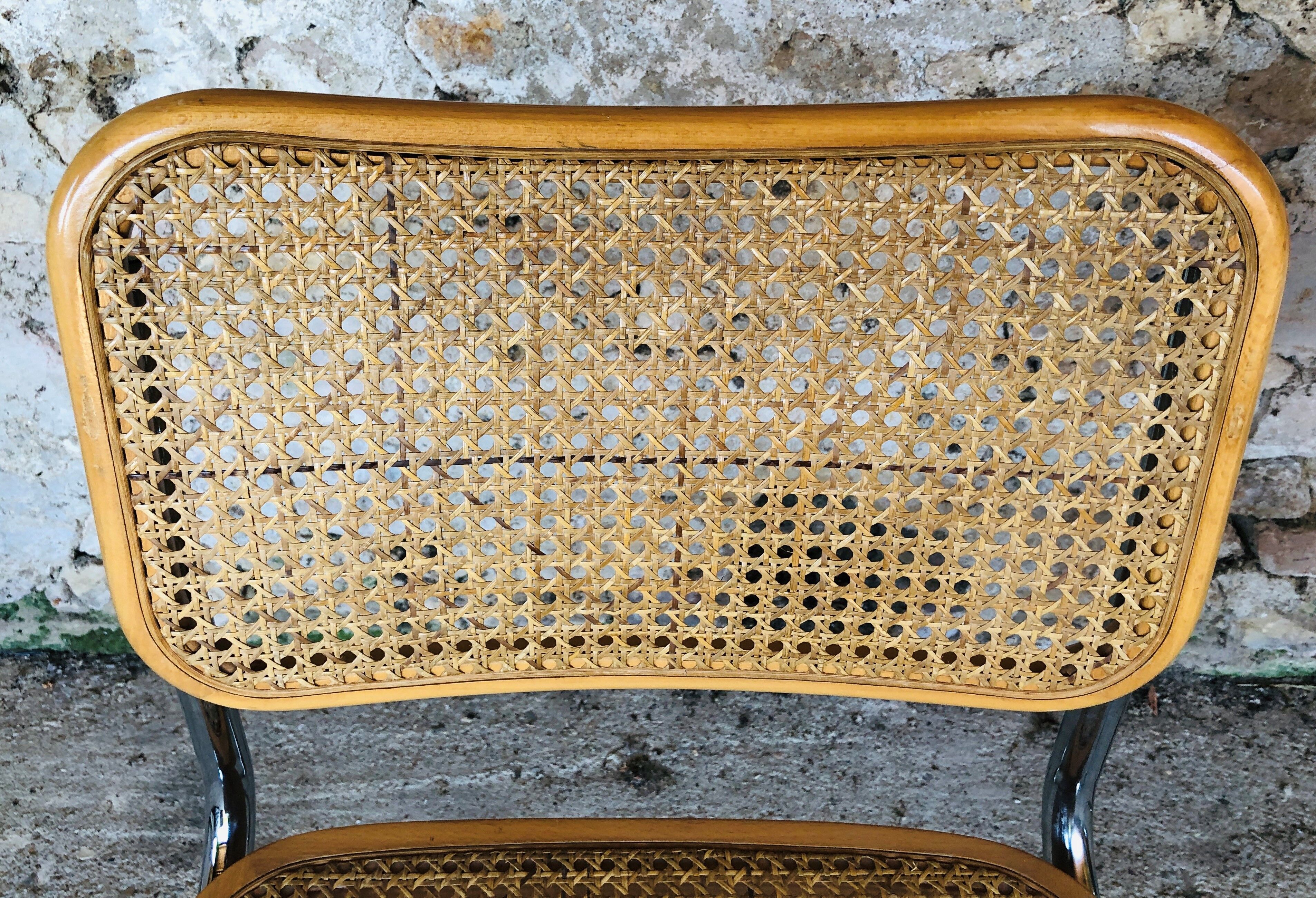 Paire de chaises B32, par Marcel Brauer années 70/80