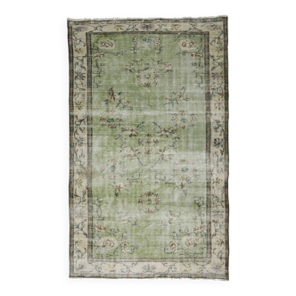 Tapis vintage turc unique tissé à la main - charme rustique vintage 261 x 160