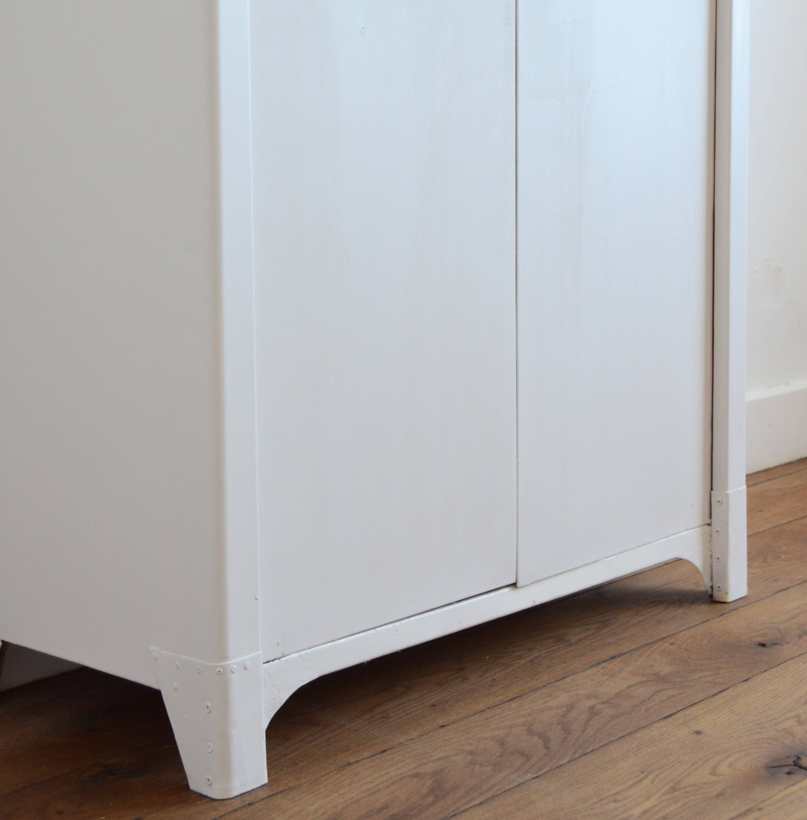 Antique Mado metal storage cabinet from the 1950s
