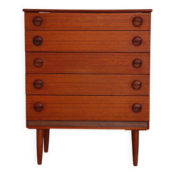 Commode vintage en teck Avalon – Design scandinave 1960