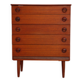 Commode vintage en teck Avalon – Design scandinave 1960