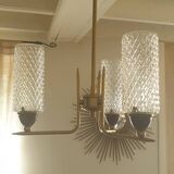 Three-pointed chandelier