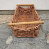 Old wicker basket