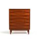 Commode Arne Vodder pour Sibast en teck années 1960