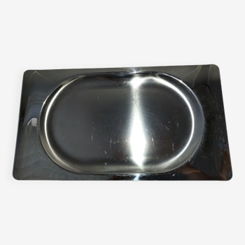 Guy Degrenne solid stainless steel dish