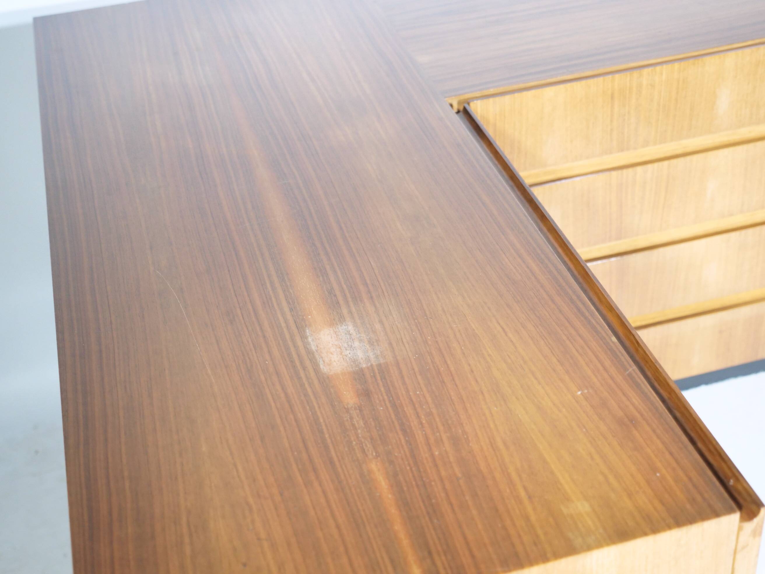 Mid-Century Corner Sideboard from the 1960s