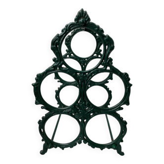 Cast iron bottle rack