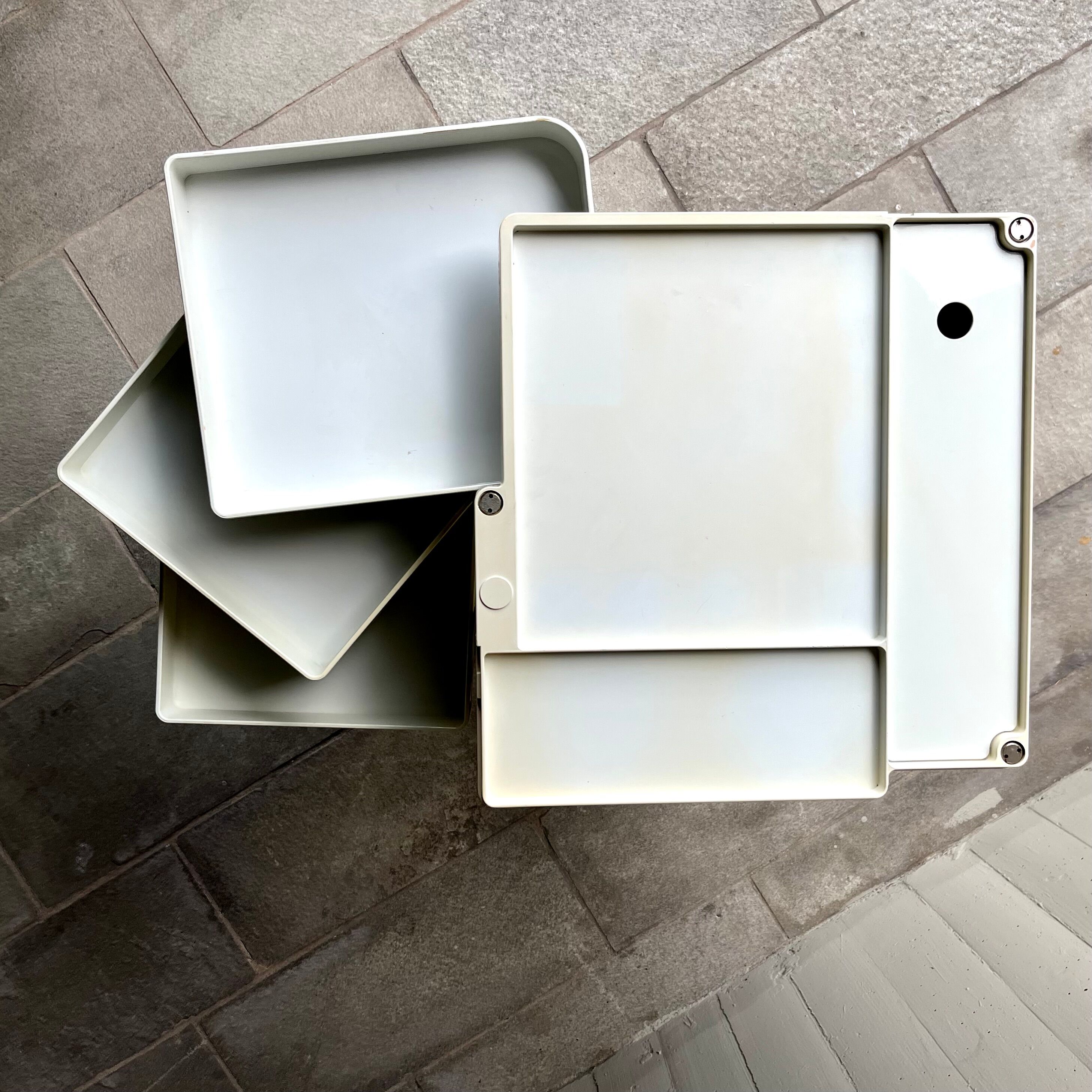 Boby White/Beige Chariot, Joe Columbo, 1970