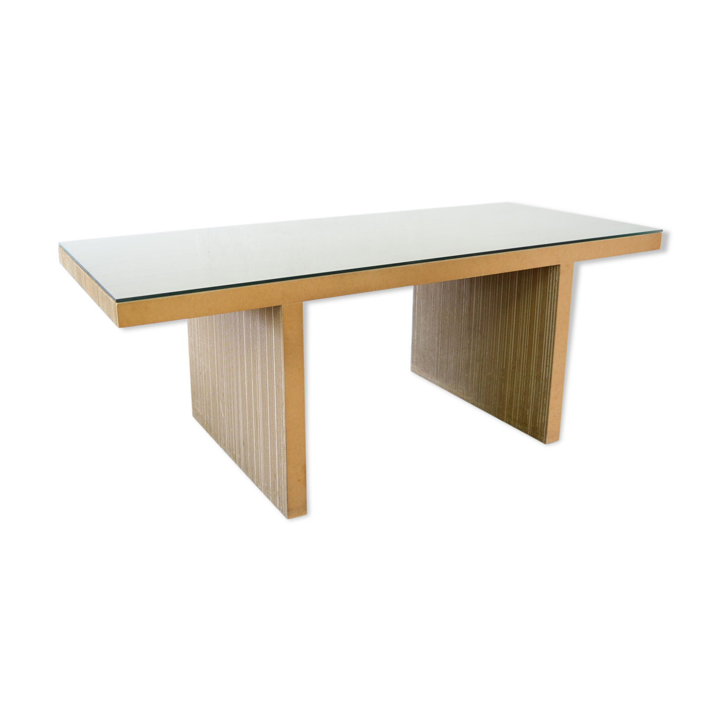 Vitra 'Easy edges' table by Frank Gehry 1972 vintage design