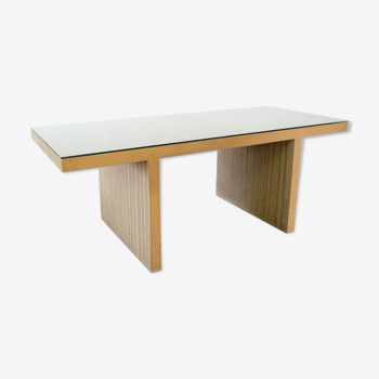 Table Vitra 'Easy edges'  par Frank Gehry 1972 design vintage