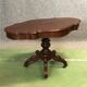 Table Louis Philippe violin late XIXth mahogany