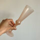 Soliflore en opaline rose