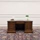 Classic English Chesterfield Desk with Backboard