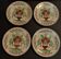 Sarreguemines flat plates late nineteenth series of four