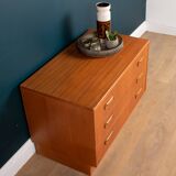 Retro teak 1960s g plan fresco chest of drawers