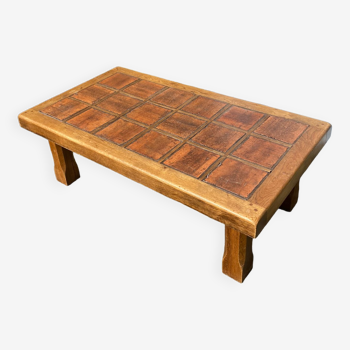 Oak coffee table