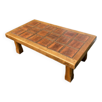 Oak coffee table