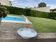 Shallow dish on an old pedestal – Longchamp, model "Figuig"