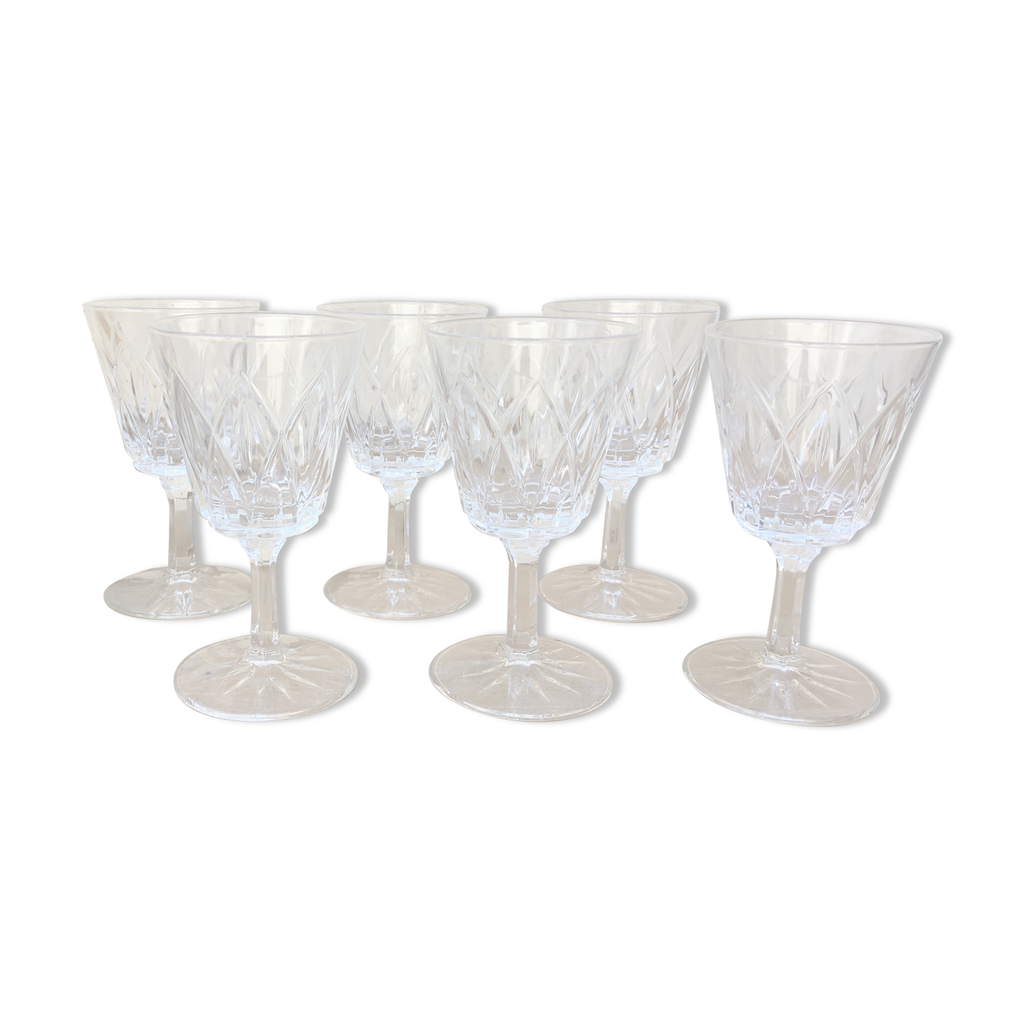 Set of 6 vintage glasses