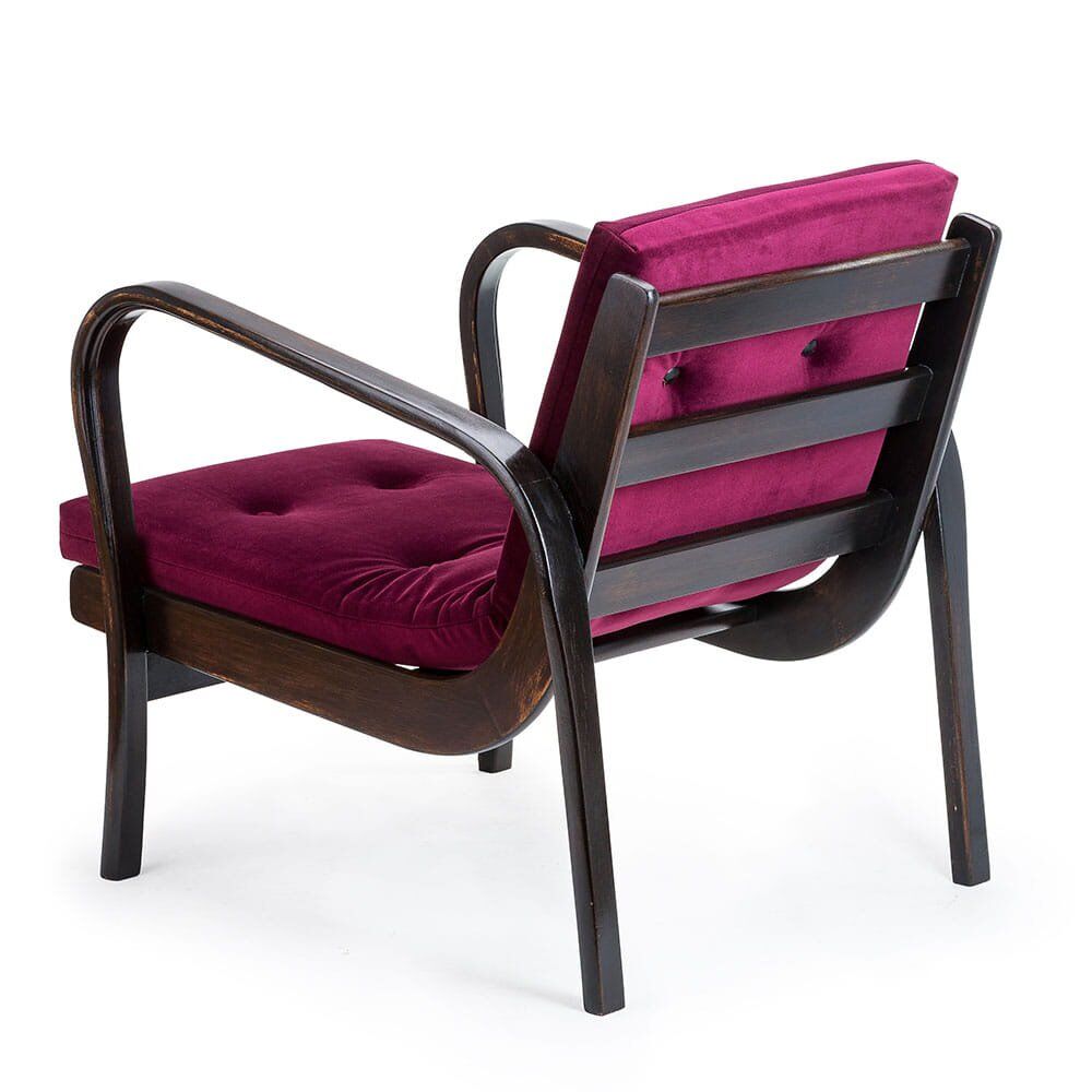 Armchair by K. Kozelka, Czechoslovakia, 1940s