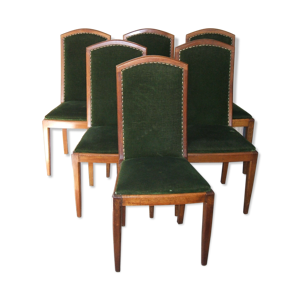 Serie de six chaises