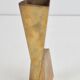 Art Deco Cubist Brass Vase from WMF, 1930s