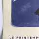 Original poster after Georges Braque, Spring of Poets, 2007