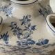 Cracked ceramic tulip vase circa 1980