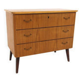 Commode scandinave en teck, Suède, 1950