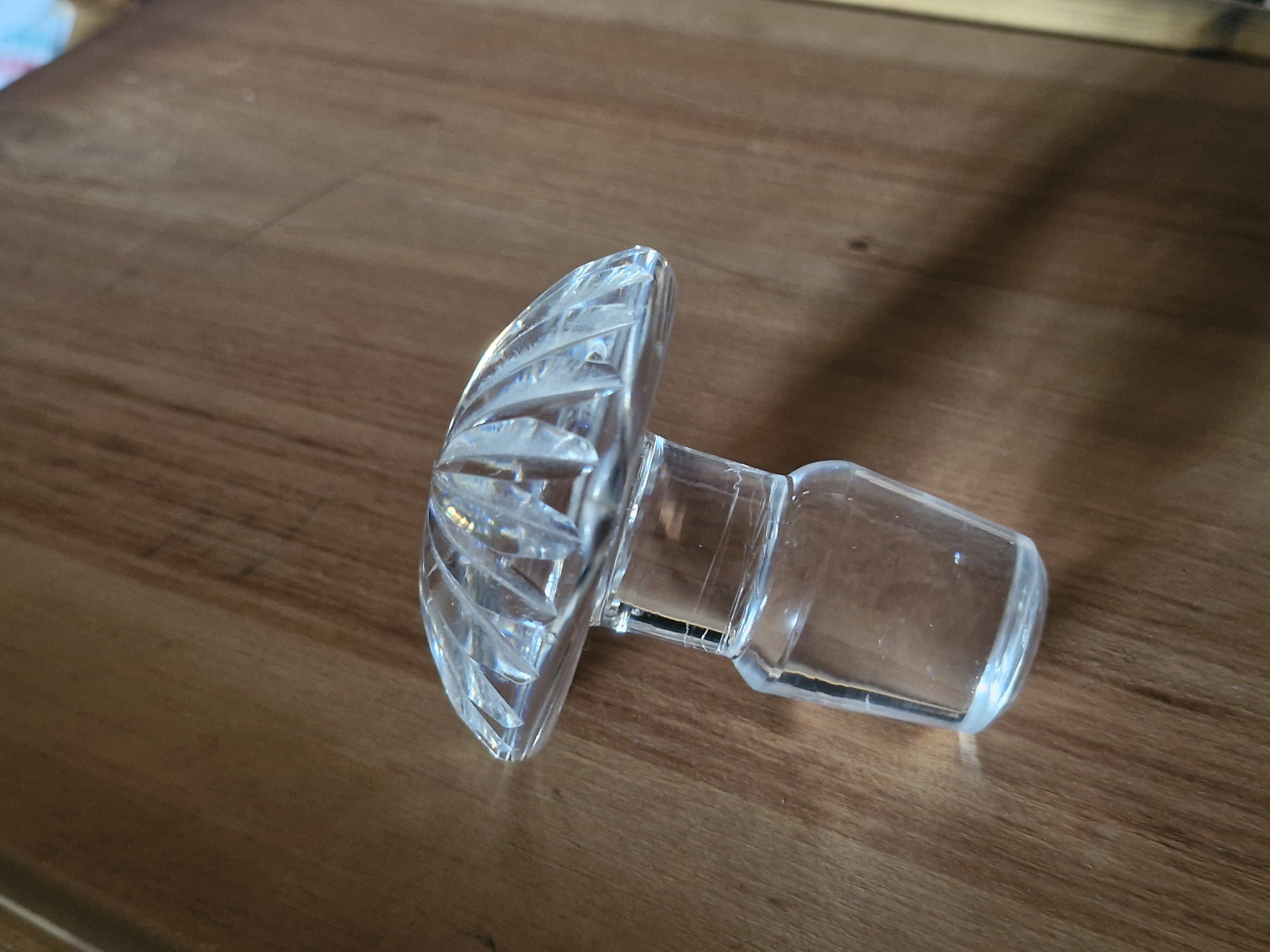 Antique cut crystal carafe - Val St Lambert ??