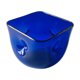 Blue majorelle trinket bowl