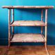 Console en rotin et bambou