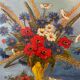 Still life with bouquet of flowers - Oil on signature panel to identify. XXth