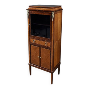 Vitrine en marqueterie - louis bois