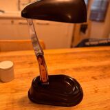 Jumbo “Bolide” Bakelite and copper lamp