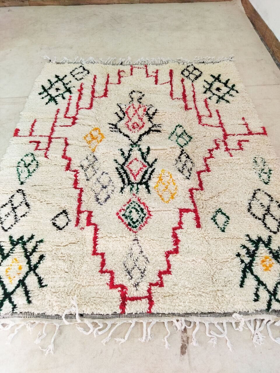 Moroccan Berber Carpet 189x152cm