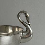 metal swan handle cup