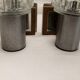 Art deco wall lights cut glass vintage lighting lamp suspensions