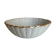 Enamelled earth godrons cup Vieux Moustiers 19th